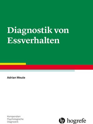 cover image of Diagnostik von Essverhalten